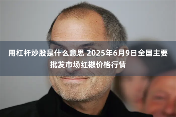 用杠杆炒股是什么意思 2025年6月9日全国主要批发市场红椒价格行情